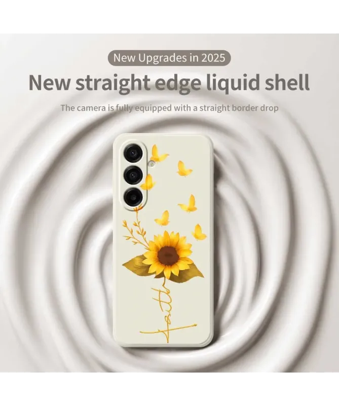 Coque Samsung Galaxy A17 5G Tournesol et Foi