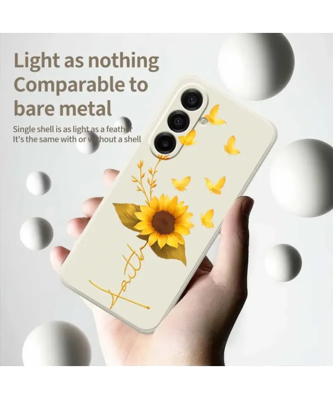 Coque Samsung Galaxy A17 5G Tournesol et Foi