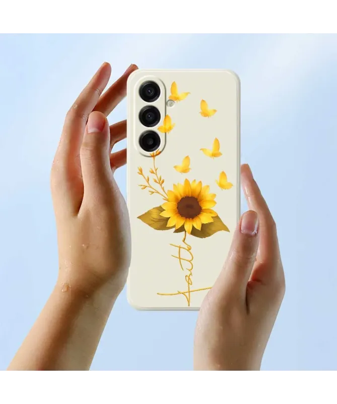 Coque Samsung Galaxy A17 5G Tournesol et Foi