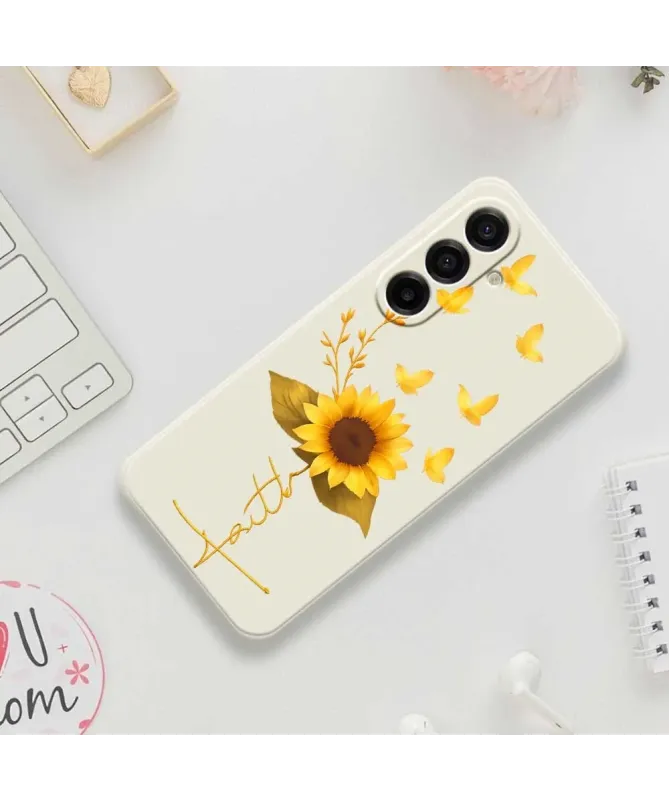 Coque Samsung Galaxy A17 5G Tournesol et Foi