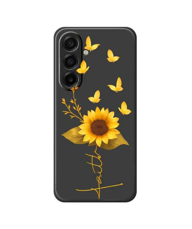 Coque Samsung Galaxy A17 5G Tournesol et Foi