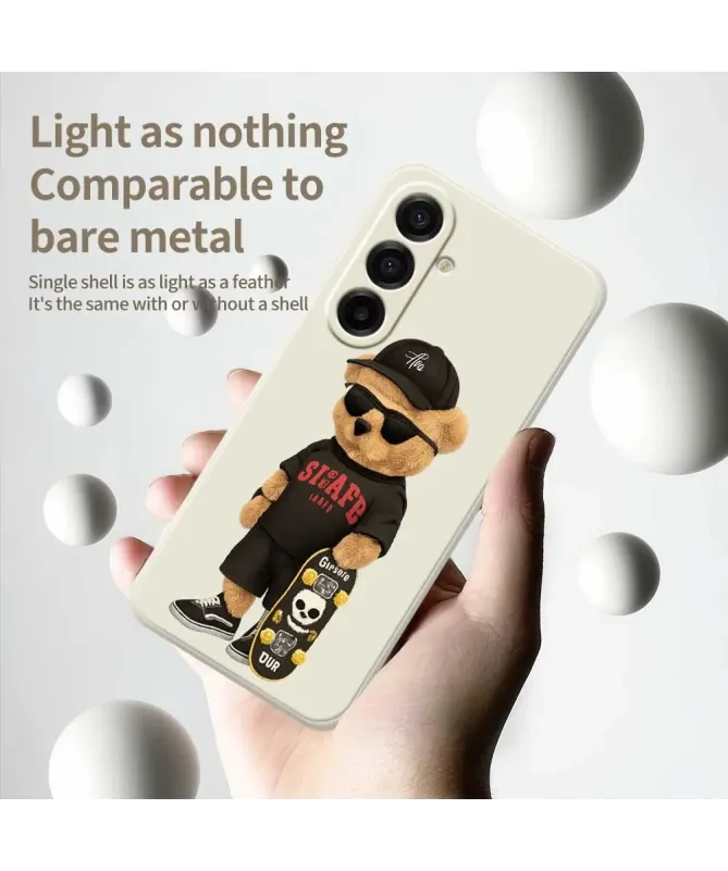 Coque Samsung Galaxy A17 5G Ours Skateur Streetwear