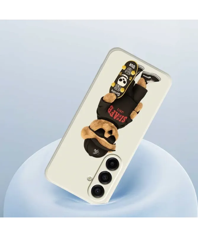 Coque Samsung Galaxy A17 5G Ours Skateur Streetwear