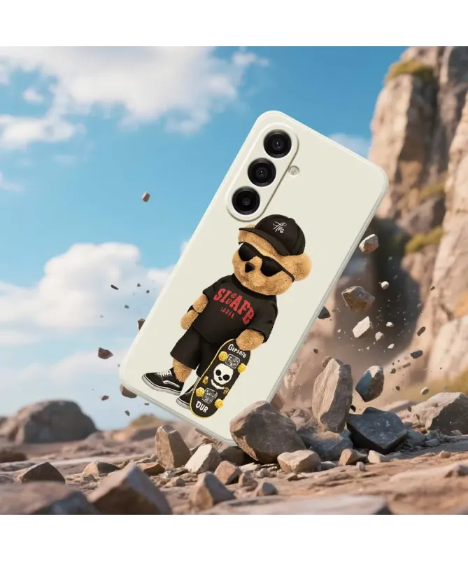 Coque Samsung Galaxy A17 5G Ours Skateur Streetwear
