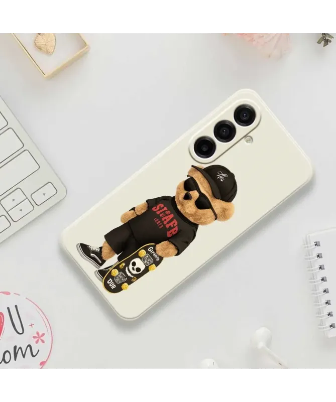Coque Samsung Galaxy A17 5G Ours Skateur Streetwear