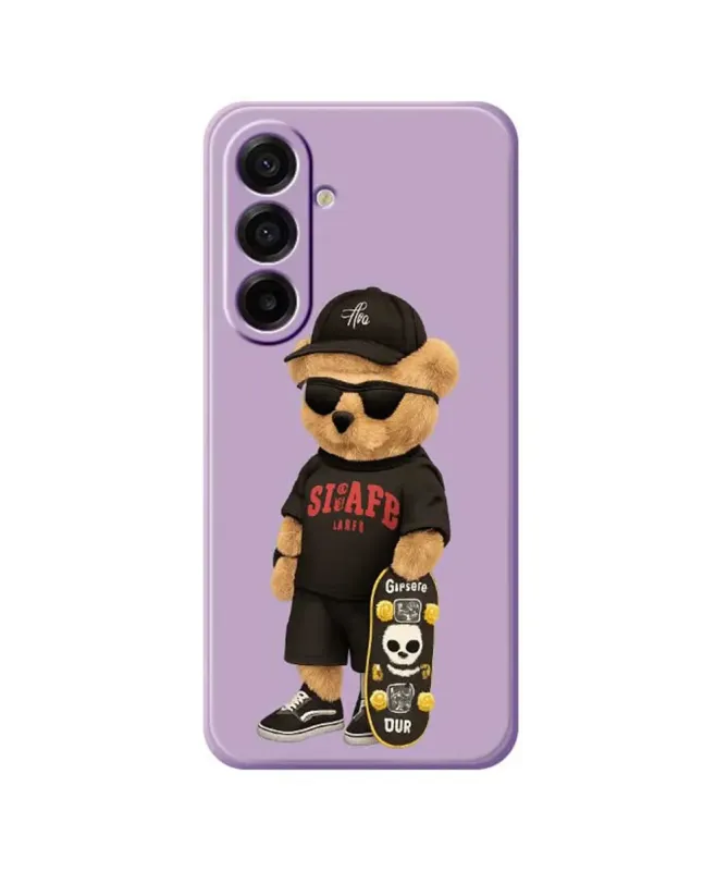 Coque Samsung Galaxy A17 5G Ours Skateur Streetwear