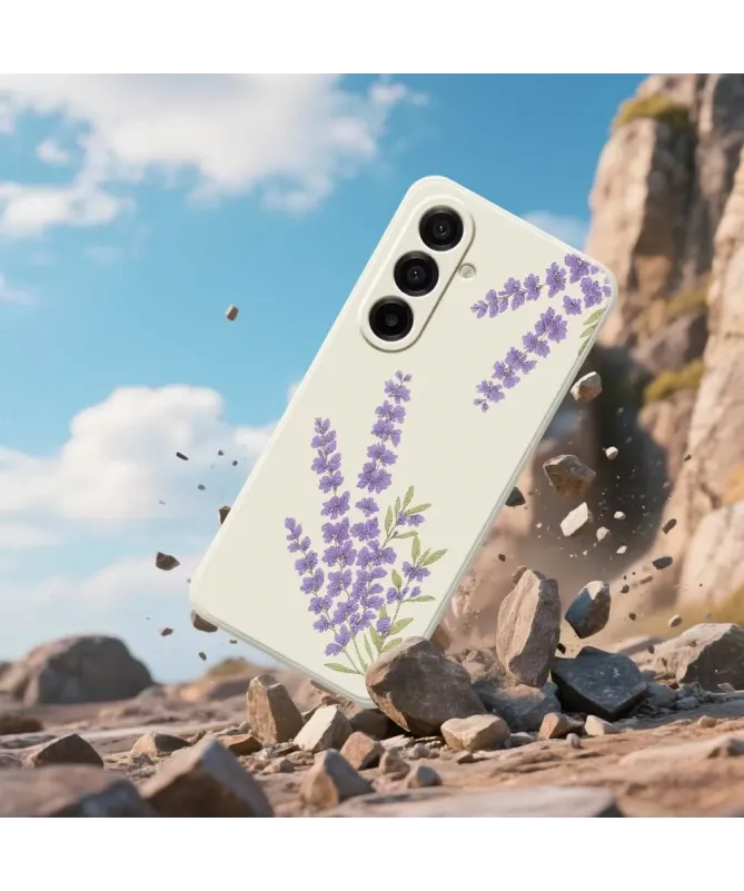 Coque Samsung Galaxy A17 5G Lavande Champêtre