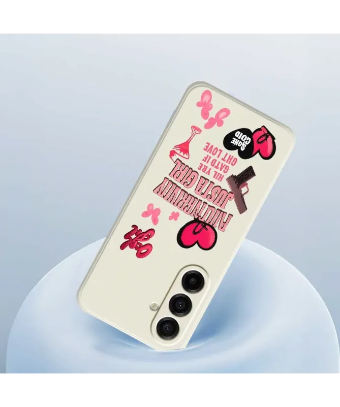 Coque Samsung Galaxy A17 5G Icônes Y2K Roses