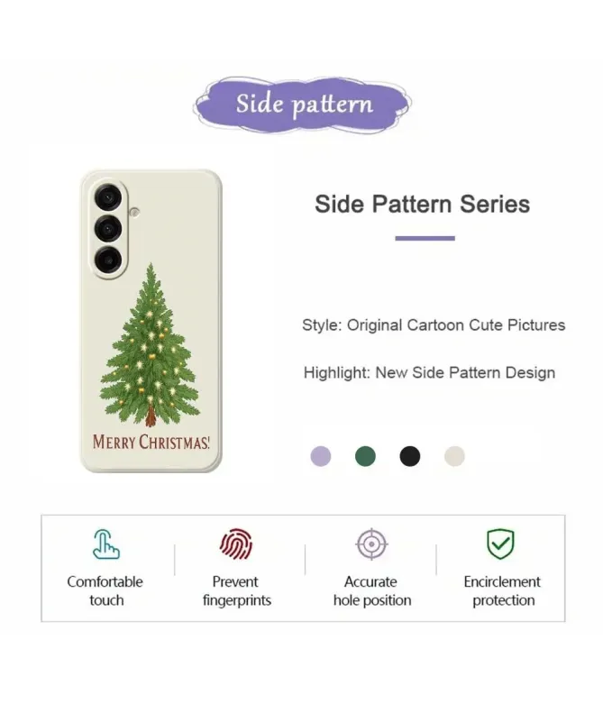 Coque Samsung Galaxy A17 5G Sapin de Noël Classique