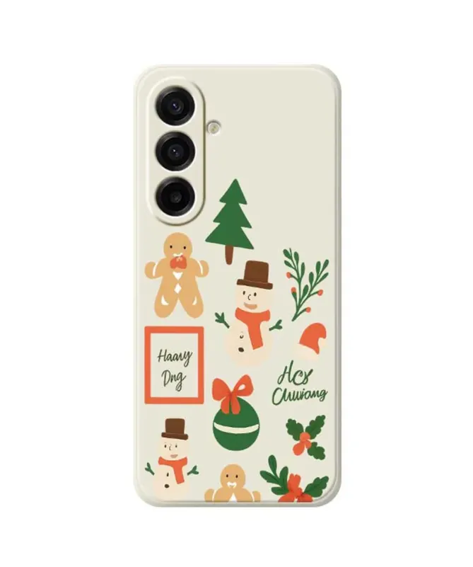 Coque Samsung Galaxy A17 5G Personnages de Noël