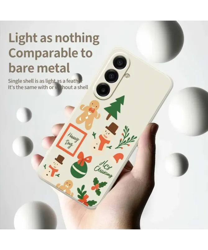 Coque Samsung Galaxy A17 5G Personnages de Noël