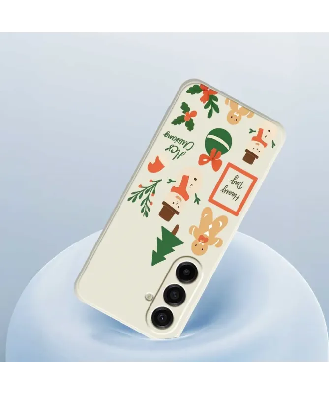 Coque Samsung Galaxy A17 5G Personnages de Noël