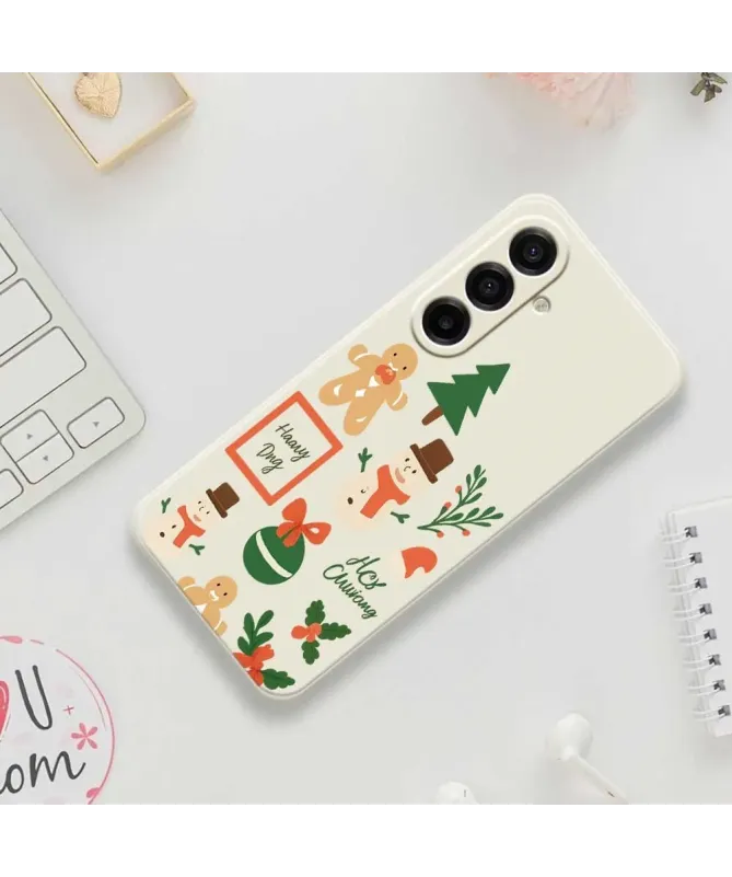 Coque Samsung Galaxy A17 5G Personnages de Noël