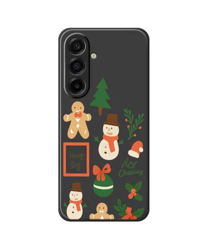 Coque Samsung Galaxy A17 5G Personnages de Noël