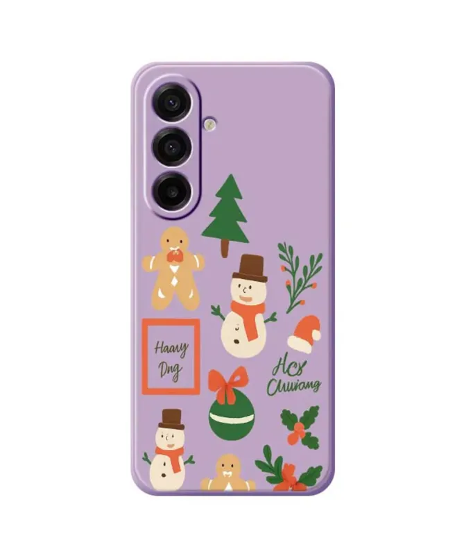 Coque Samsung Galaxy A17 5G Personnages de Noël