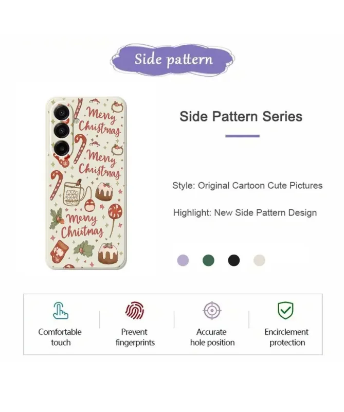 Coque Samsung Galaxy A17 5G Sucreries de Noël