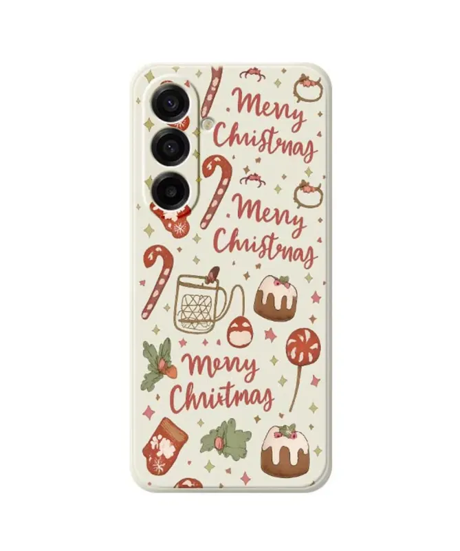 Coque Samsung Galaxy A17 5G Sucreries de Noël