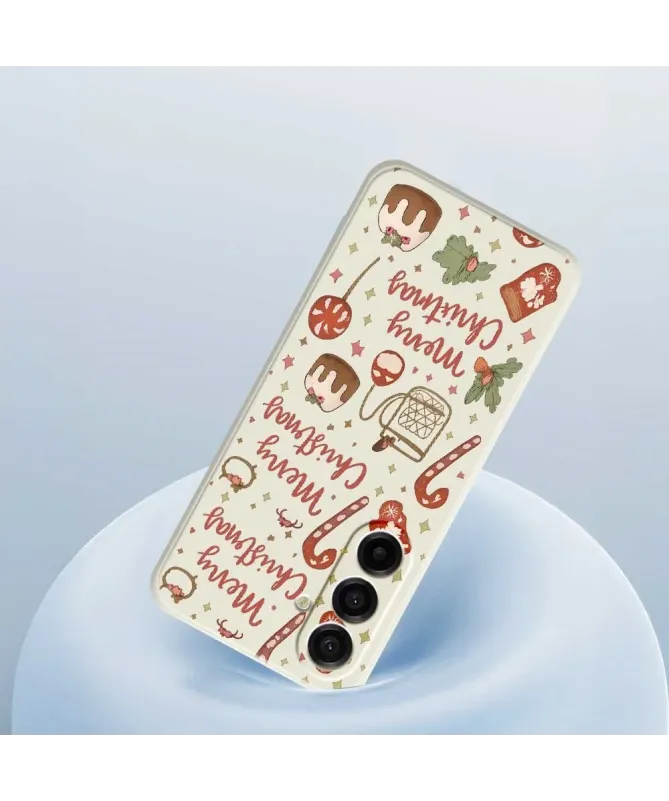 Coque Samsung Galaxy A17 5G Sucreries de Noël