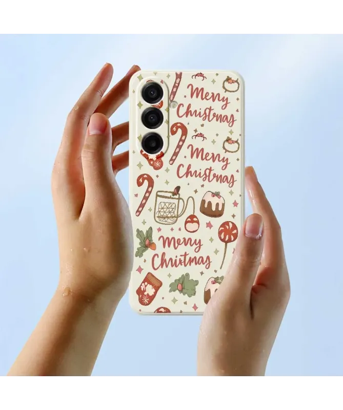 Coque Samsung Galaxy A17 5G Sucreries de Noël