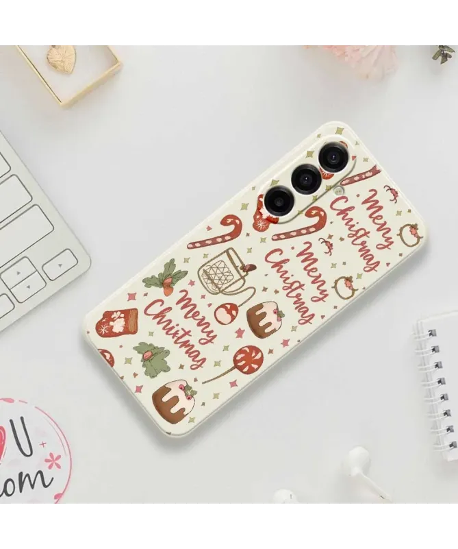 Coque Samsung Galaxy A17 5G Sucreries de Noël