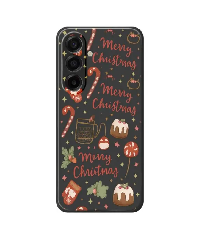 Coque Samsung Galaxy A17 5G Sucreries de Noël