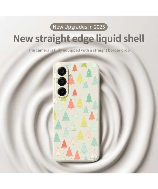 Coque Samsung Galaxy A17 5G Forêt de Sapins Pastel