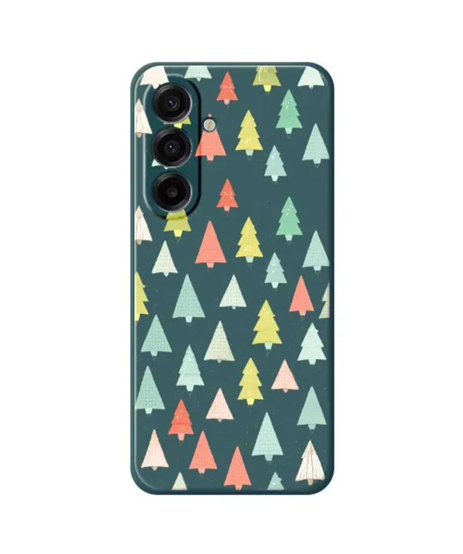 Coque Samsung Galaxy A17 5G Forêt de Sapins Pastel