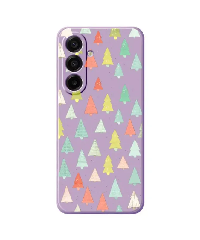Coque Samsung Galaxy A17 5G Forêt de Sapins Pastel