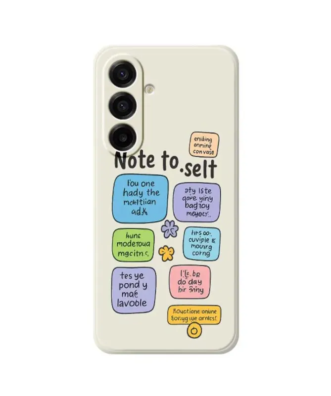 Coque Samsung Galaxy A17 5G Design Messages Positifs