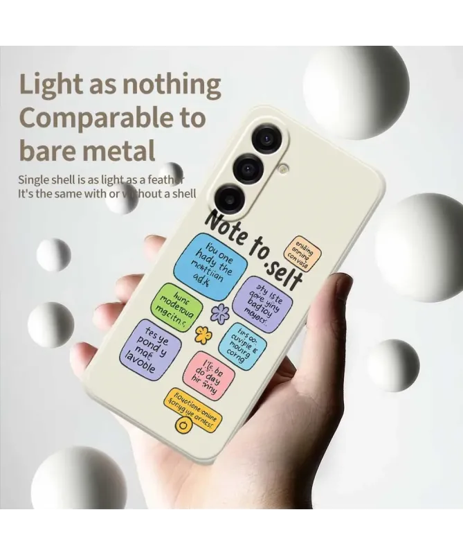 Coque Samsung Galaxy A17 5G Design Messages Positifs