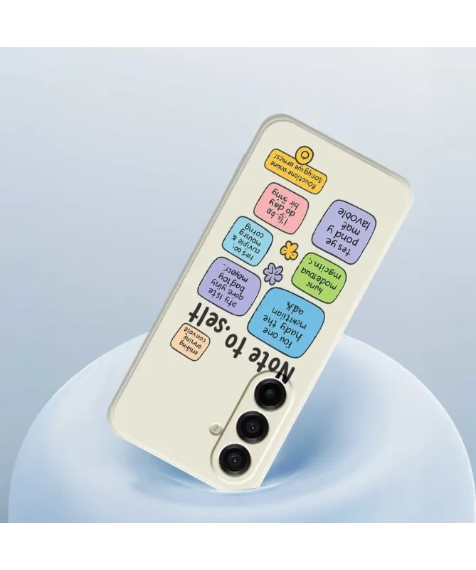 Coque Samsung Galaxy A17 5G Design Messages Positifs