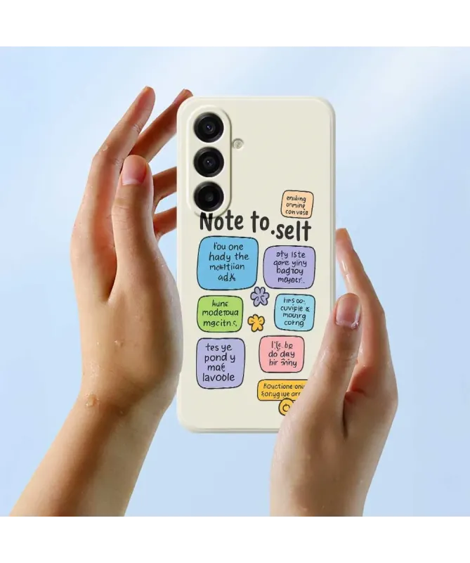 Coque Samsung Galaxy A17 5G Design Messages Positifs