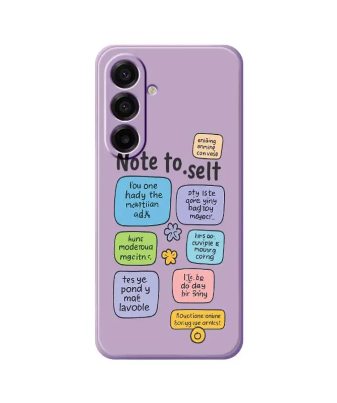 Coque Samsung Galaxy A17 5G Design Messages Positifs