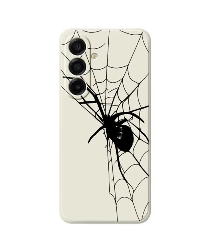 Coque Samsung Galaxy A17 5G Araignée sur Toile Graphique