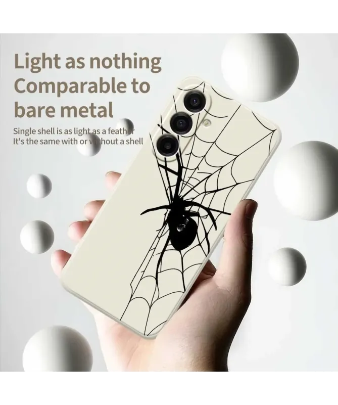 Coque Samsung Galaxy A17 5G Araignée sur Toile Graphique