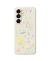 Coque Samsung Galaxy A17 5G Fleurs et Cœurs Style Aquarelle