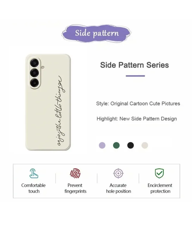 Coque Samsung Galaxy A17 Écriture Manuscrite