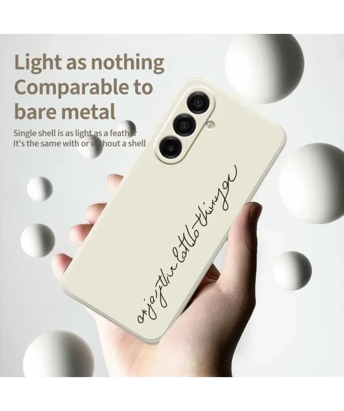 Coque Samsung Galaxy A17 Écriture Manuscrite