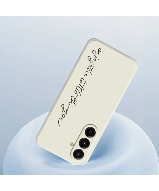 Coque Samsung Galaxy A17 Écriture Manuscrite