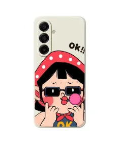 Coque Samsung Galaxy A17 5G "OK" Fille Cool
