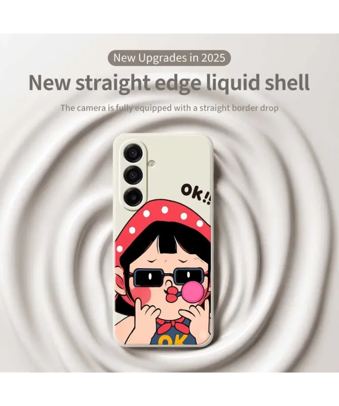 Coque Samsung Galaxy A17 5G "OK" Fille Cool