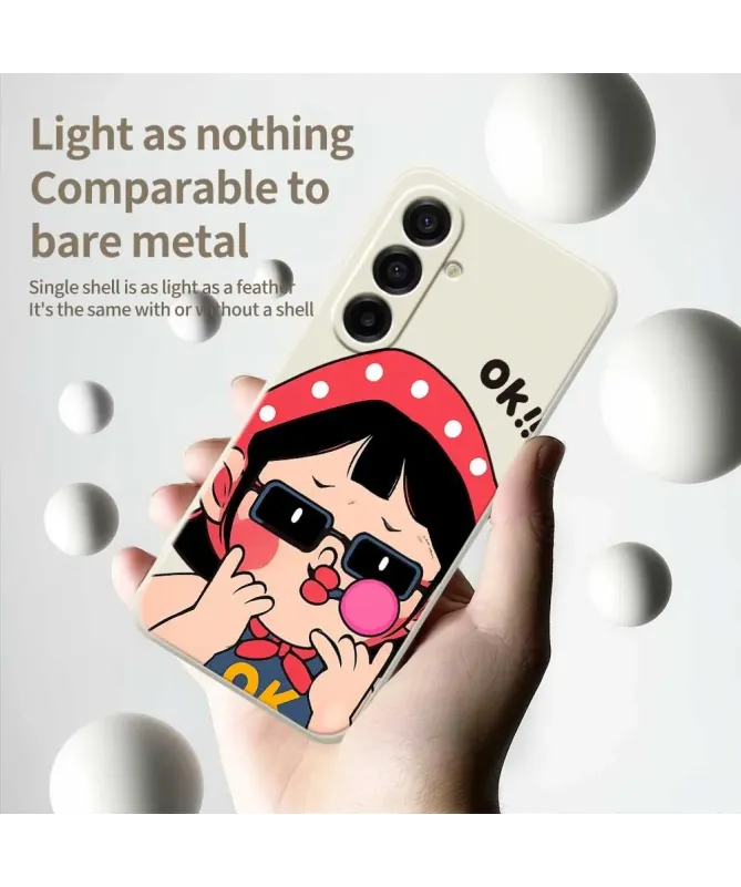 Coque Samsung Galaxy A17 5G "OK" Fille Cool