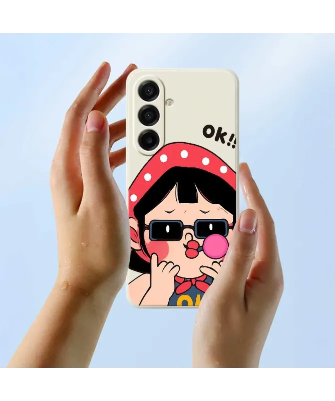 Coque Samsung Galaxy A17 5G "OK" Fille Cool