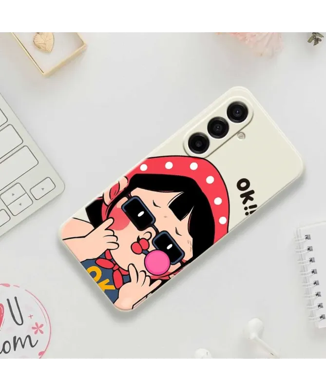 Coque Samsung Galaxy A17 5G "OK" Fille Cool