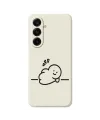 Coque Samsung Galaxy A17 5G "Petit Blob Heureux" Beige Clair