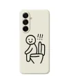 Coque Samsung Galaxy A17 5G "Moment de Paix" Beige Clair
