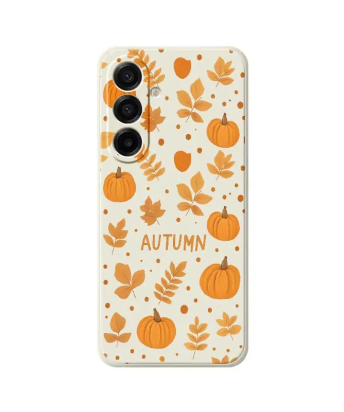 Coque Samsung Galaxy A17 5G Autumn Vibes Beige Clair