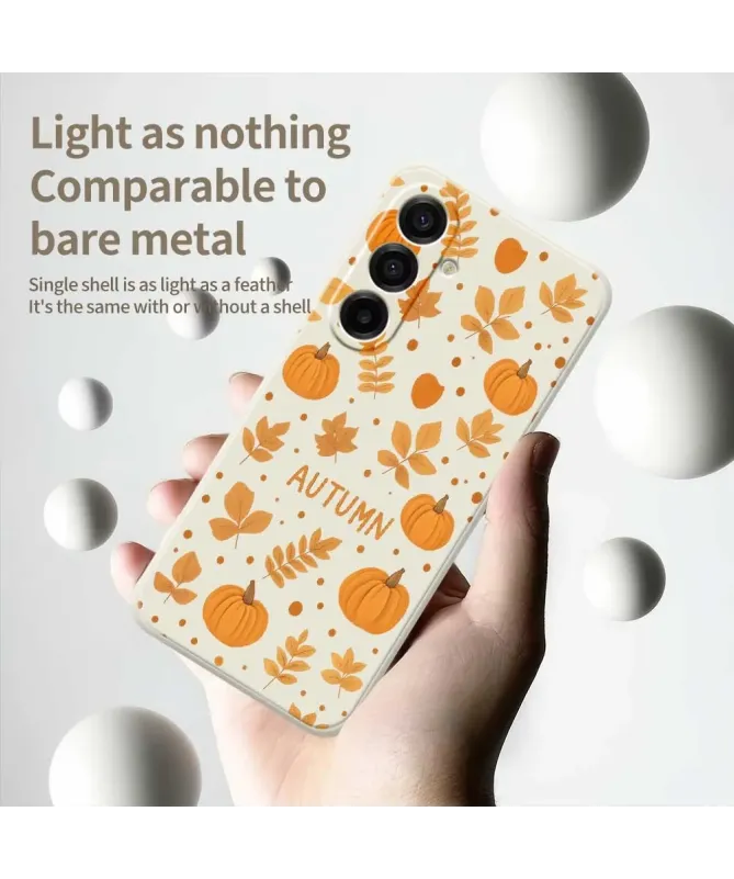 Coque Samsung Galaxy A17 5G Autumn Vibes Beige Clair - photo 3