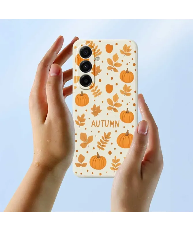 Coque Samsung Galaxy A17 5G Autumn Vibes Beige Clair - photo 4
