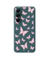 Coque Samsung Galaxy A17 5G Envolée de Papillons Roses